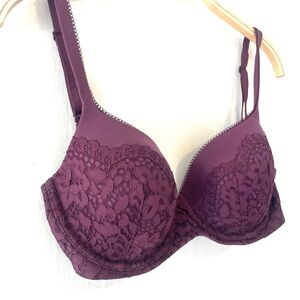 Victoria's Secret‎ Lace Bra - Deep Purple
